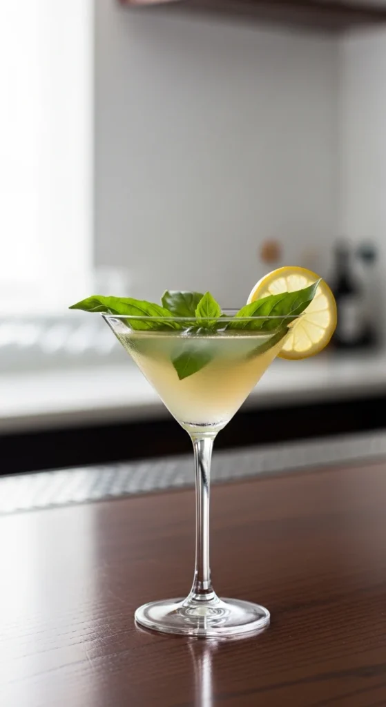 Coconut Lemon Martini