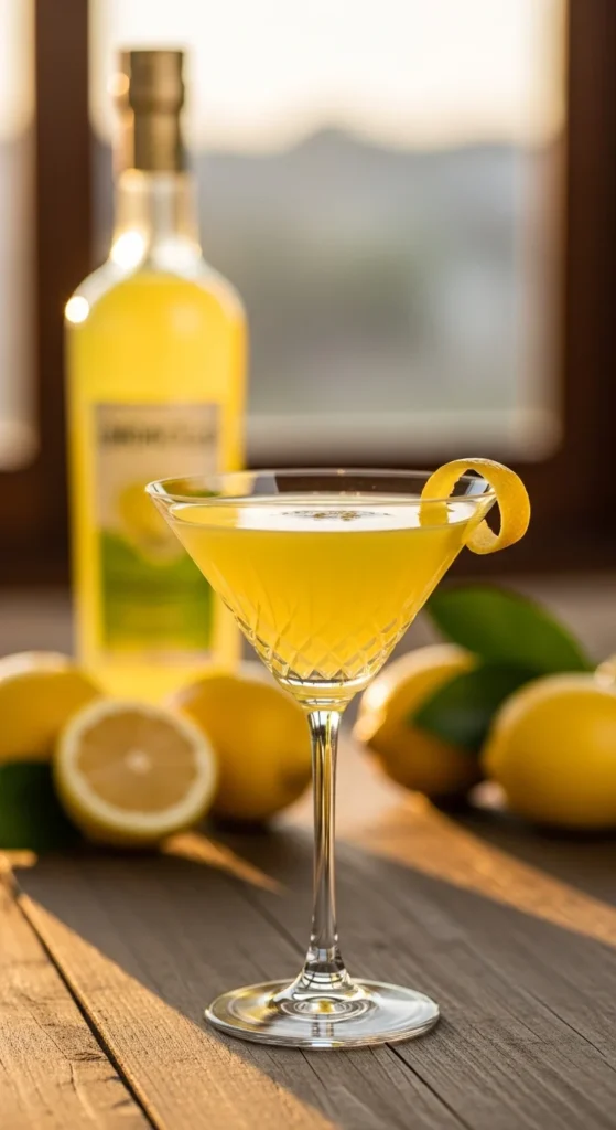 Vanilla Lemon Martini