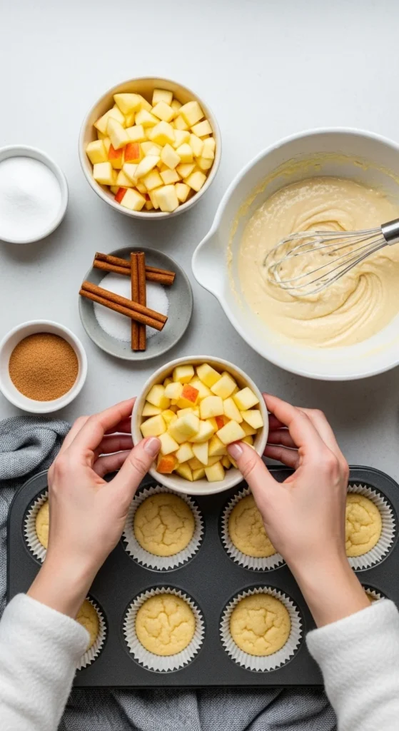 Apple Cinnamon Muffins Recipe cooking