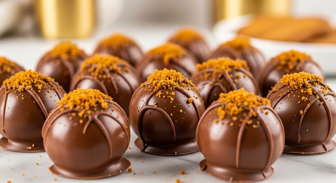 Biscoff Cookie Butter Truffles