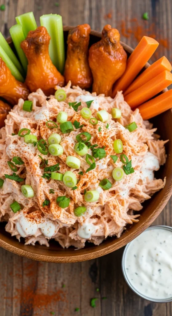 Buffalo Ranch Shredded Chicken
