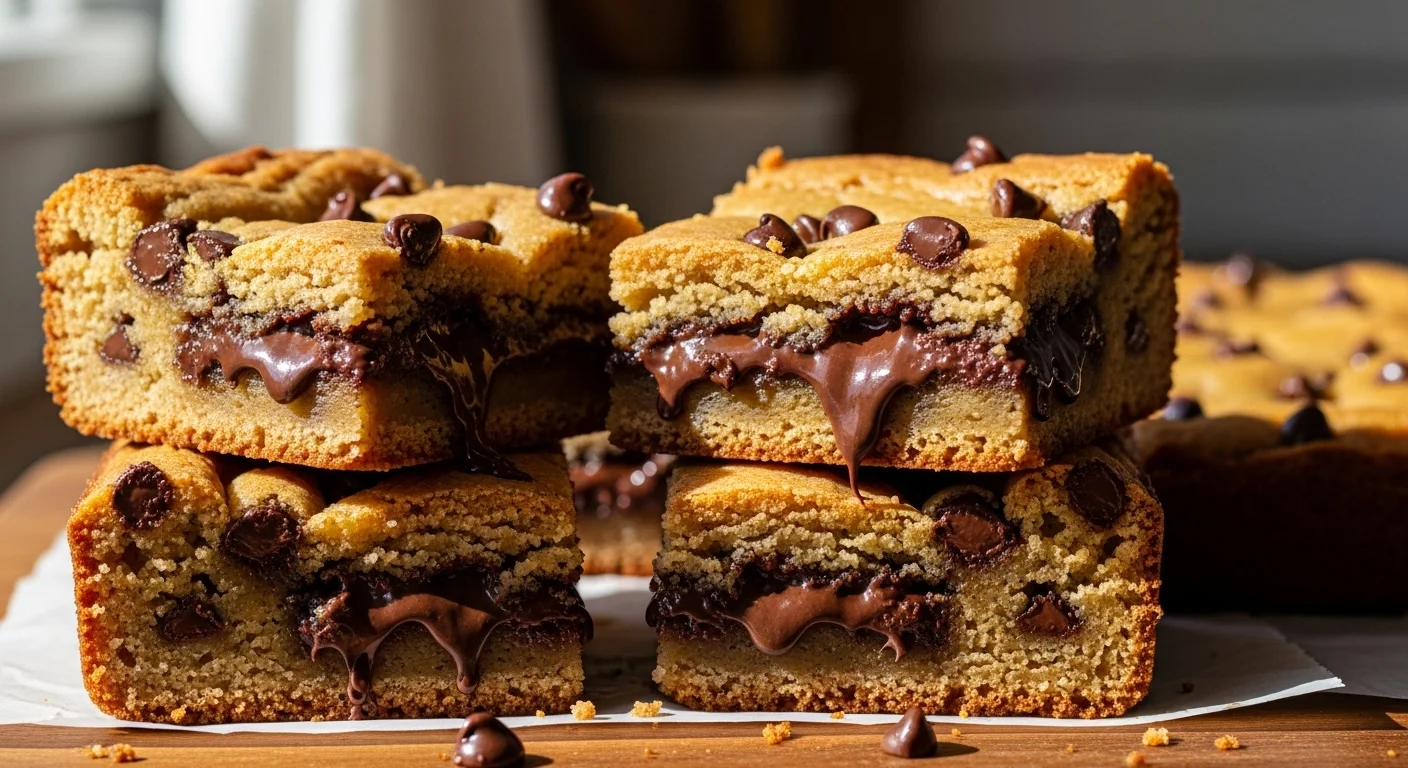 Chocolate Chip Blondies Recipe