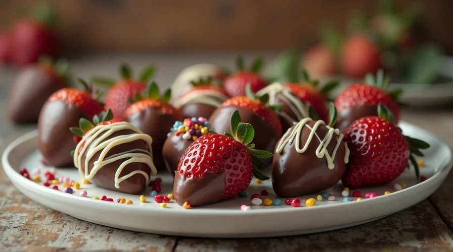 Chocolate Dipped Strawberries Recipe