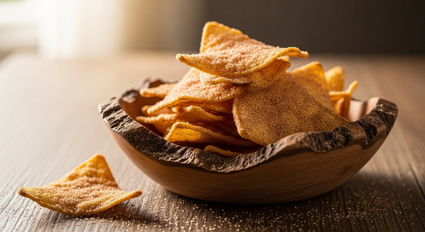 Cinnamon Sugar Tortilla Chips Recipe
