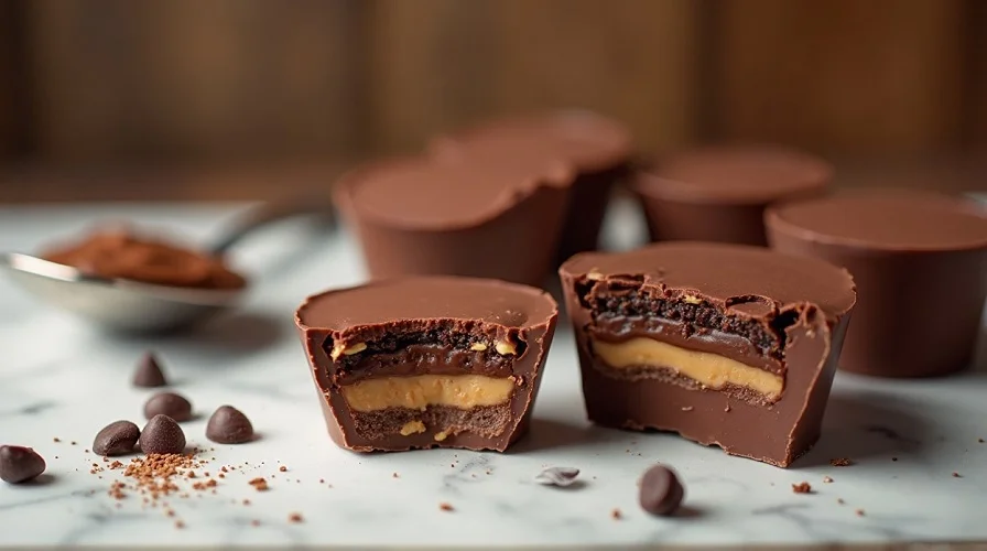 Frozen Peanut Butter Nutella Cups Recipe