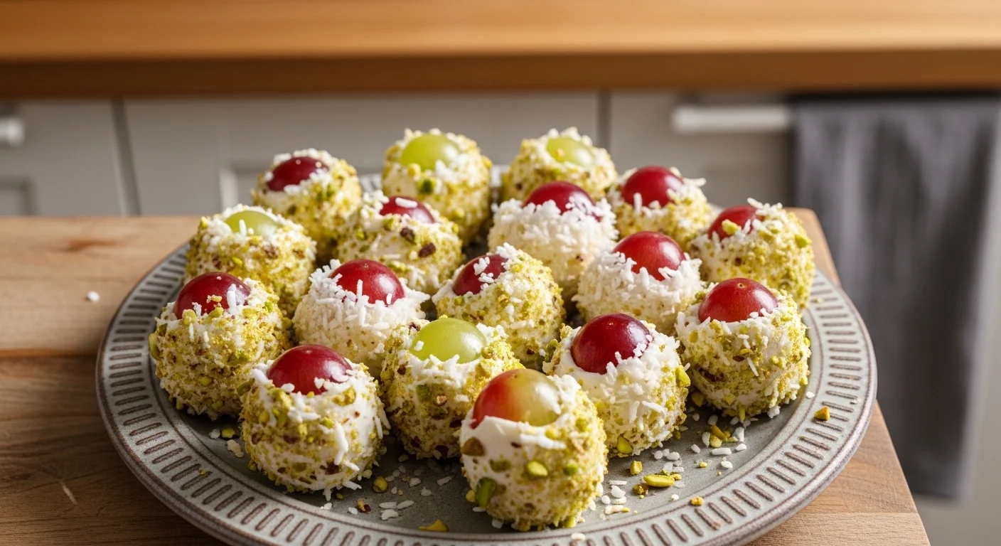 Grapes Rolled In Cream Cheese Recipe