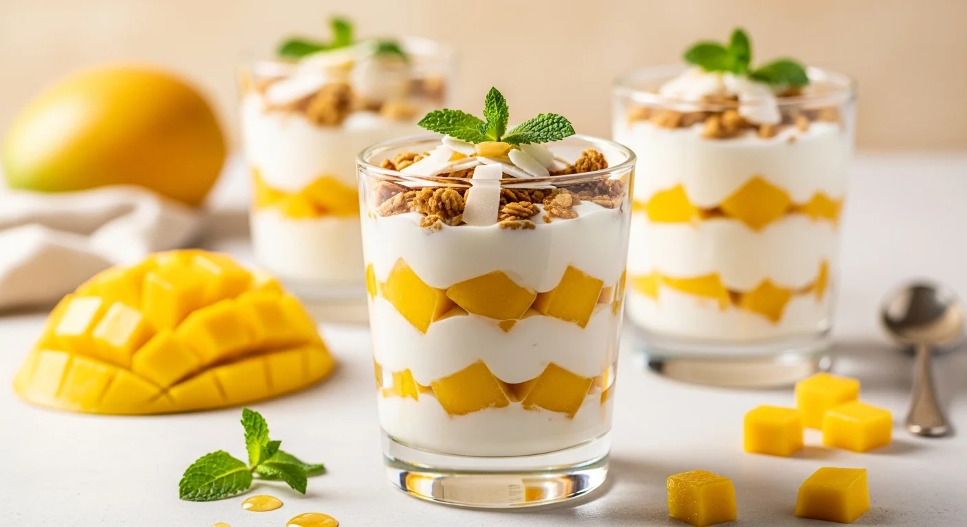 Mango Yogurt Cups Recipe