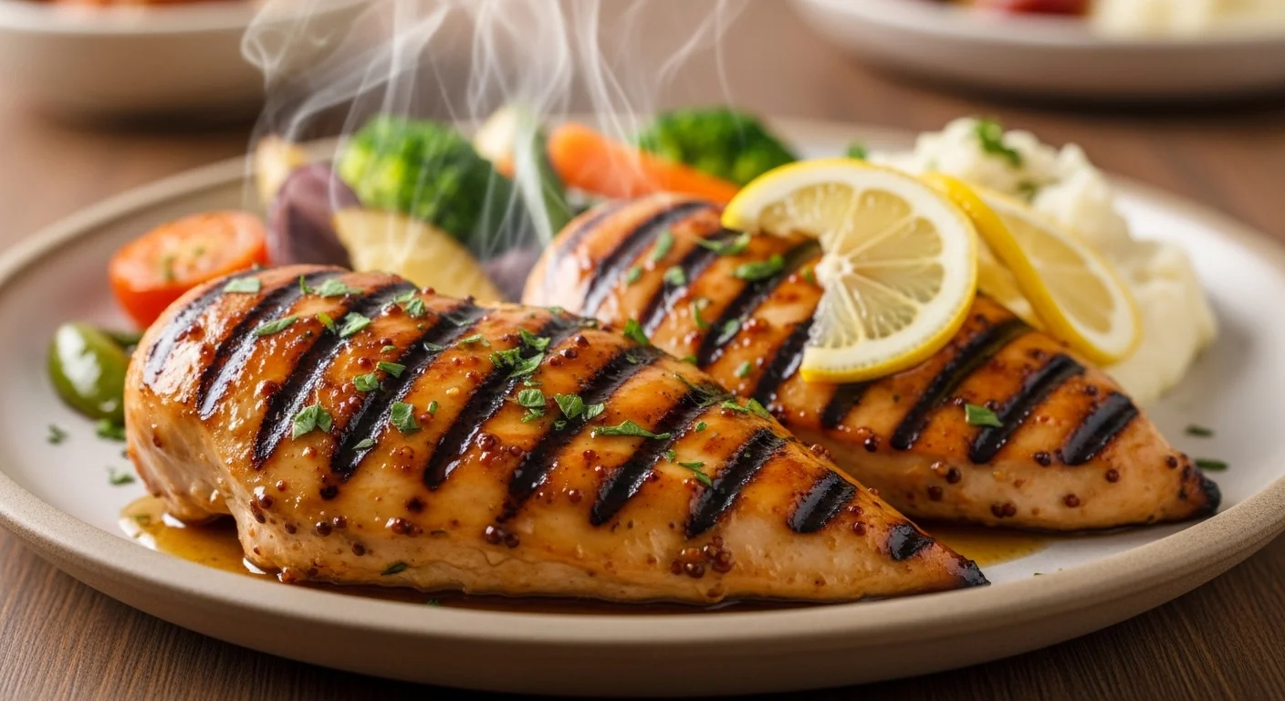 Maple Dijon Grilled Chicken