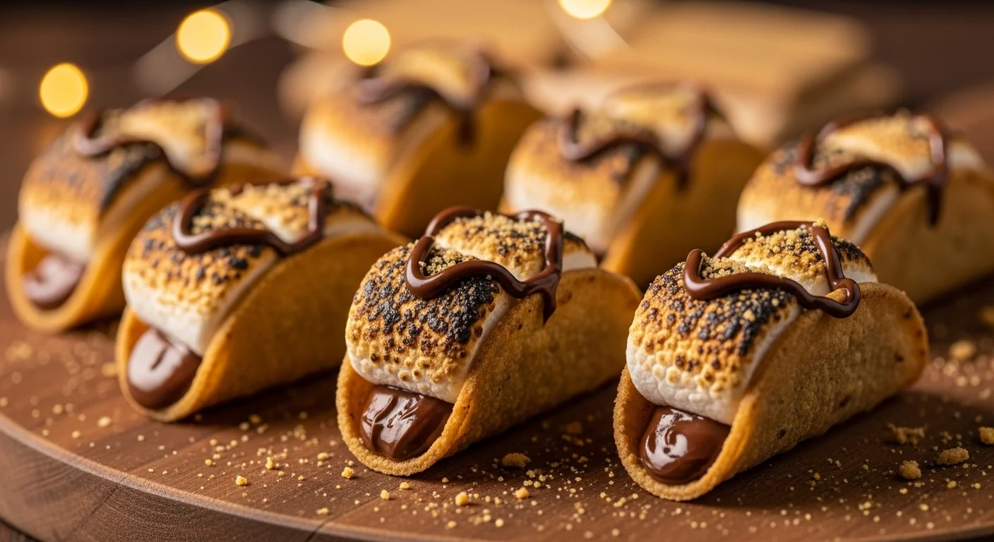 Mini Smores Tacos Recipe
