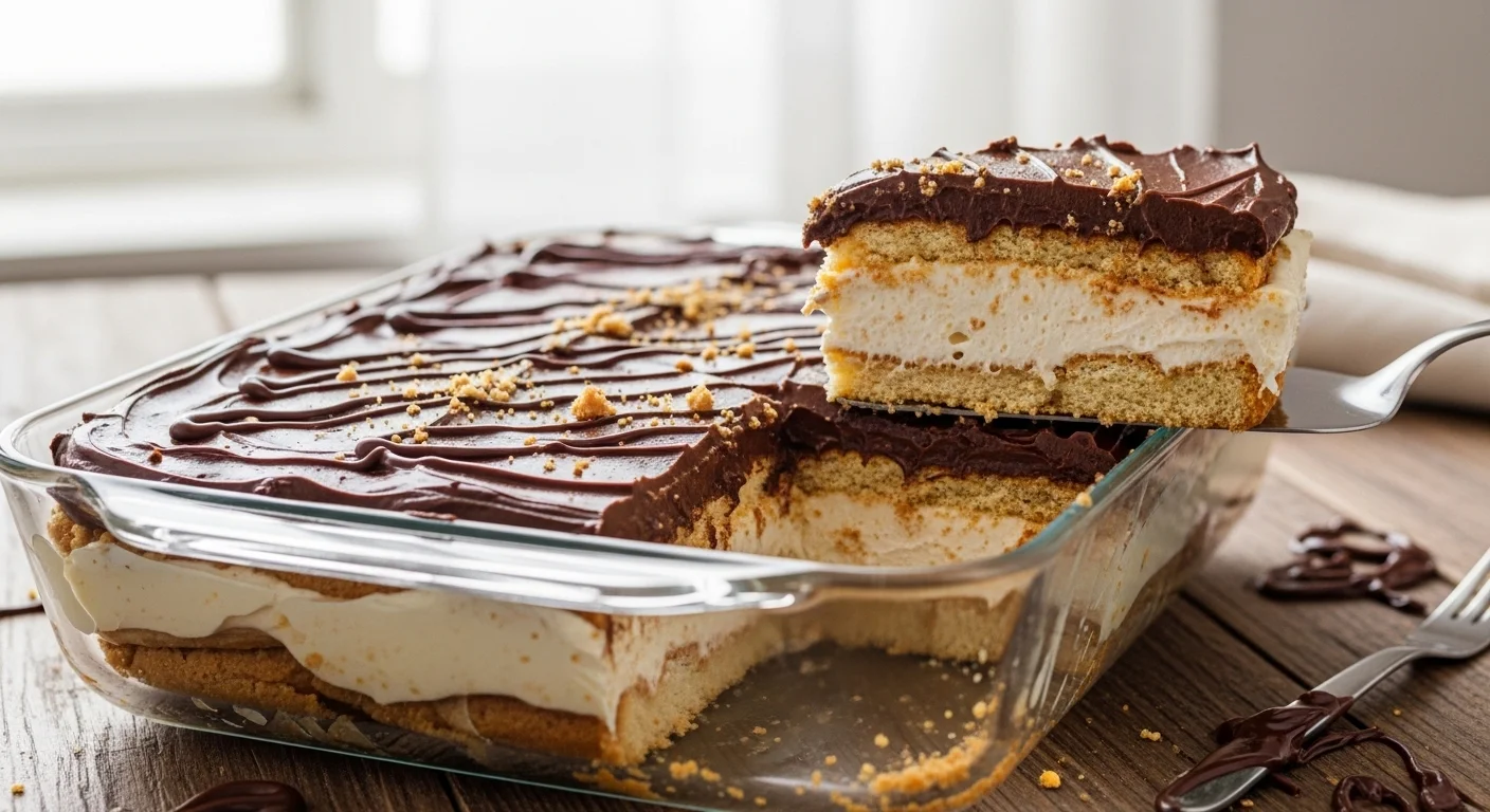 No Bake Eclair Cake Recipe