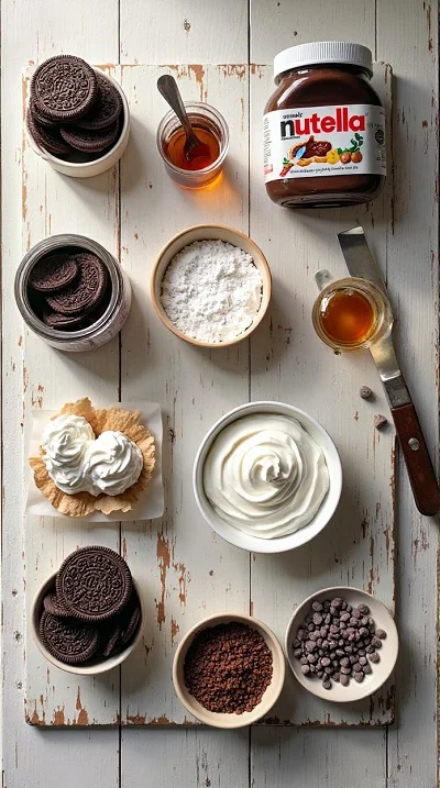 Nutella Oreo Icebox Cake Recipe