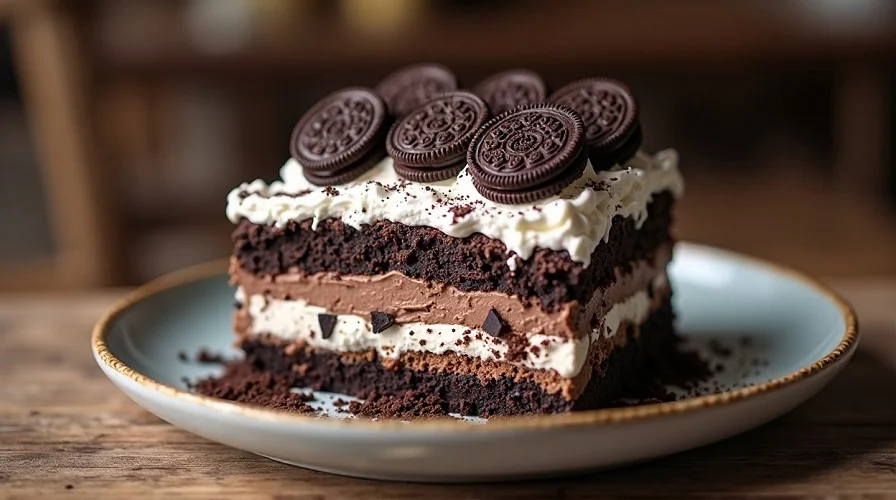Nutella Oreo Icebox Cake Recipe