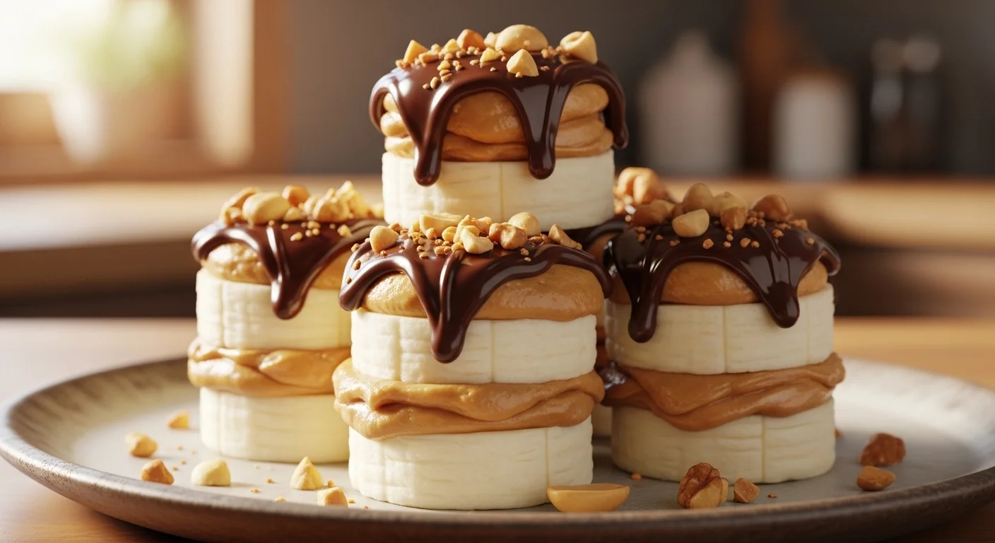 Peanut Butter Banana Bites