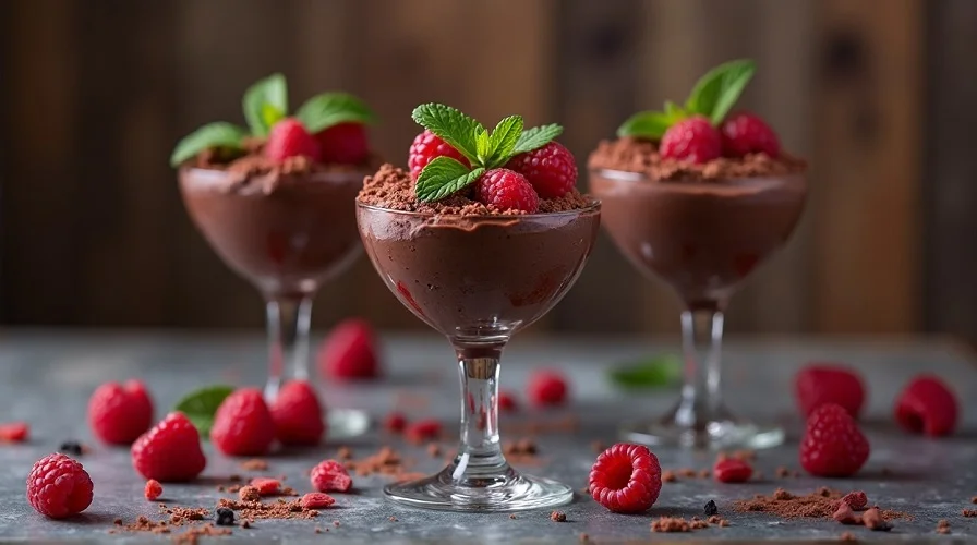 Raspberry Chocolate Mousse Recipe