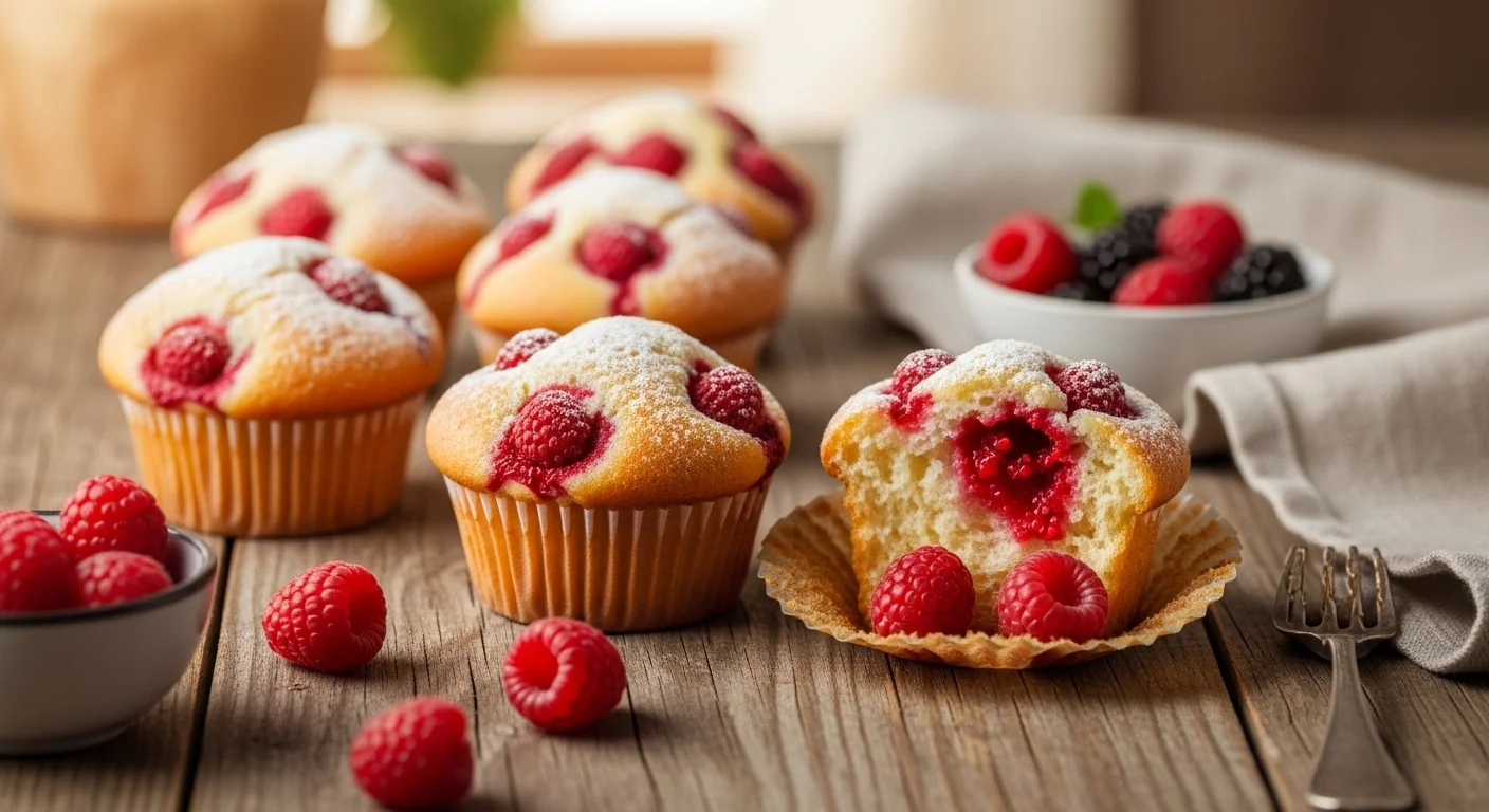 Raspberry Muffins Recipe