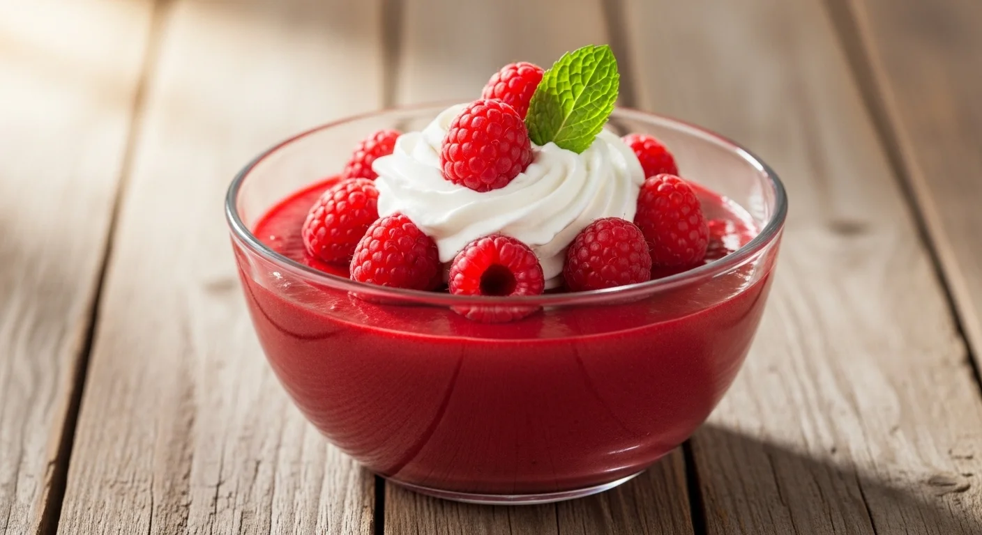 Raspberry Pudding