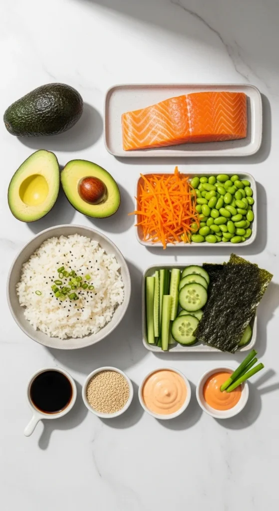 Salmon Sushi Bowl Recipe