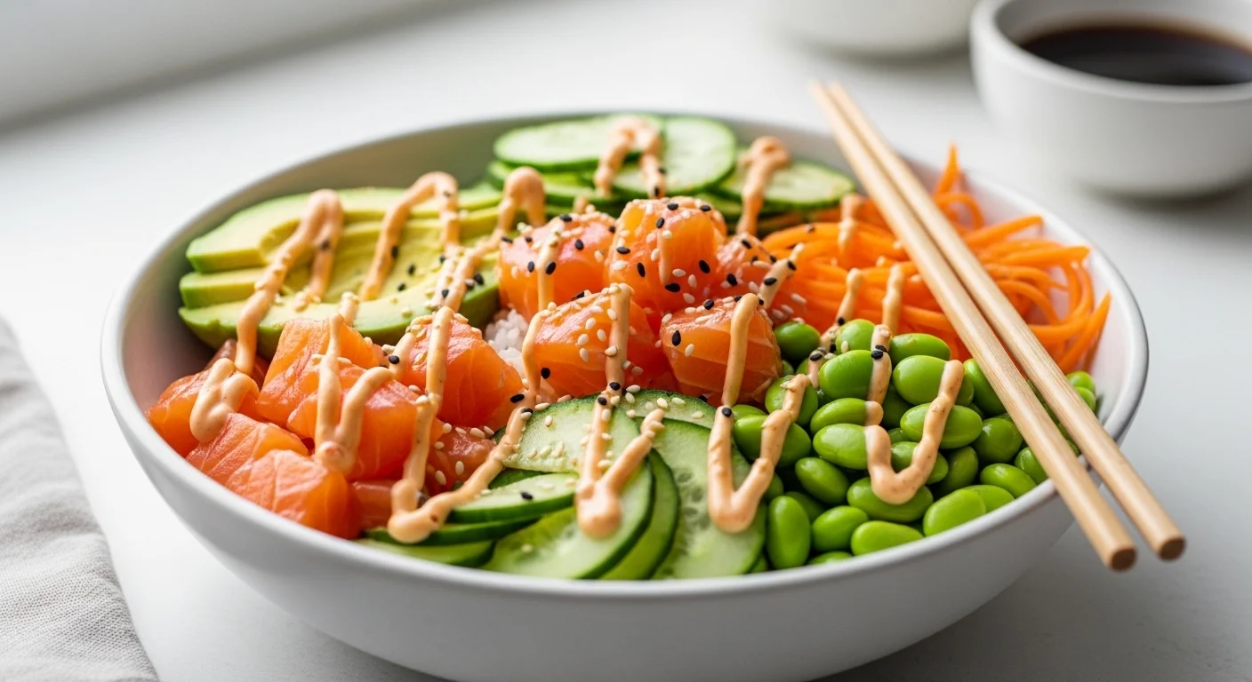 Salmon Sushi Bowl Recipe
