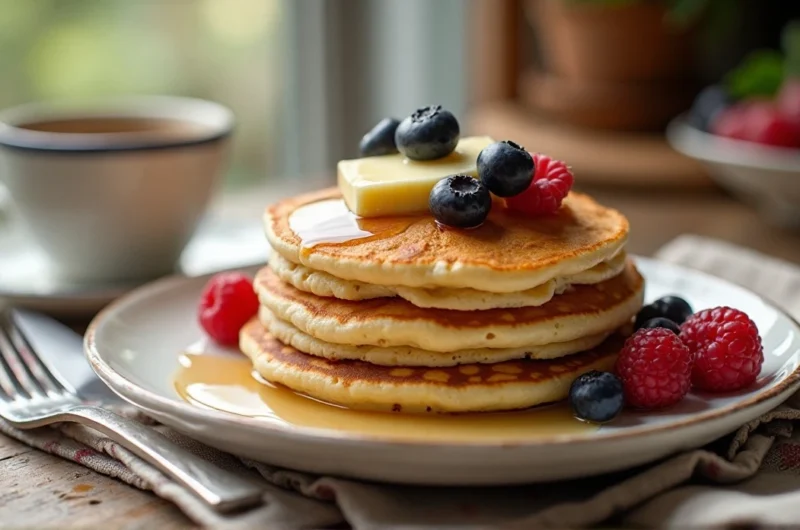 Keto Almond Flour Pancakes