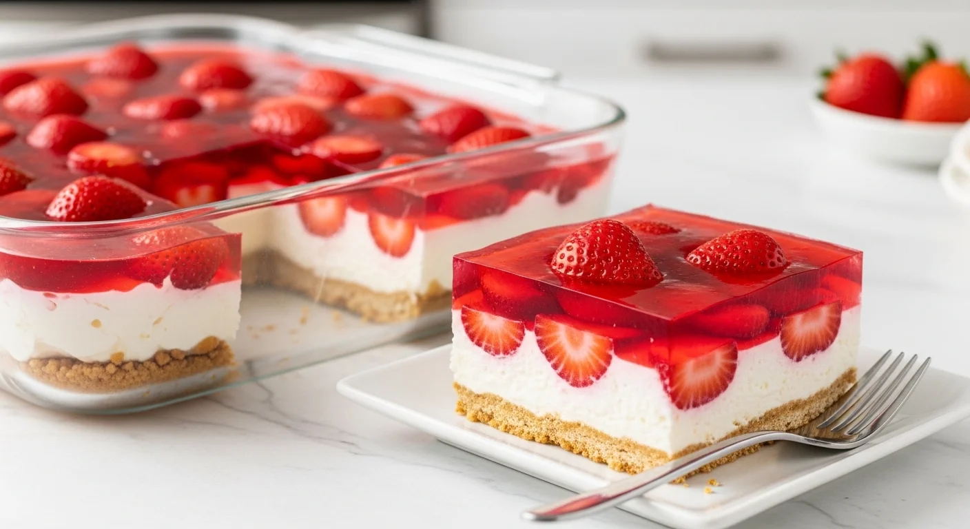 Strawberry Pretzel Salad Recipe