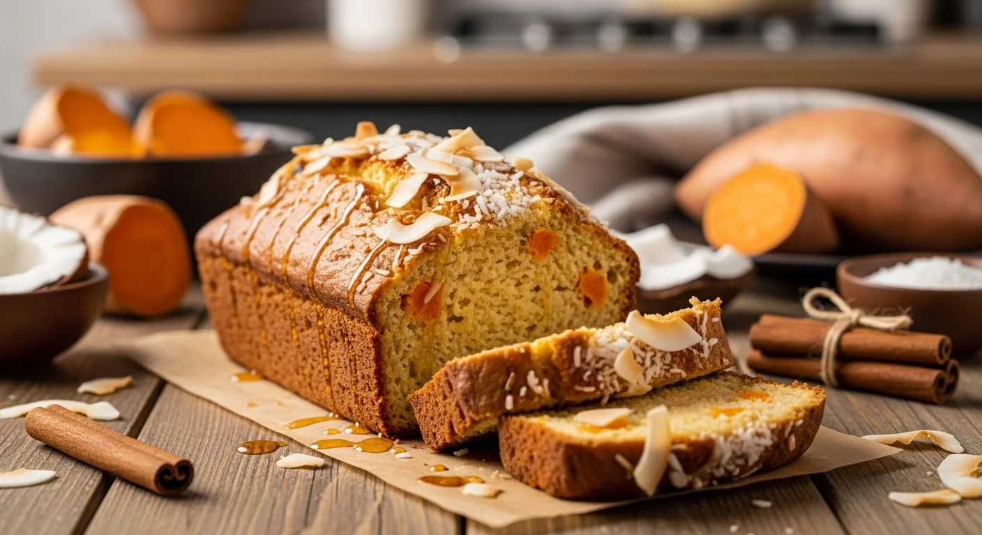Sweet Potato Coconut Flour Bread Recipe