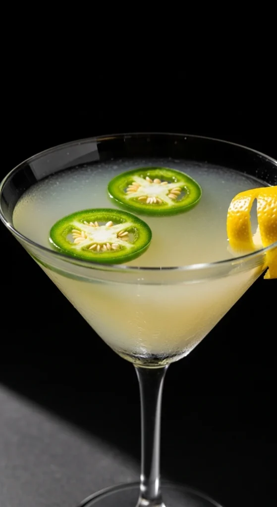 Spicy Lemon Martini
